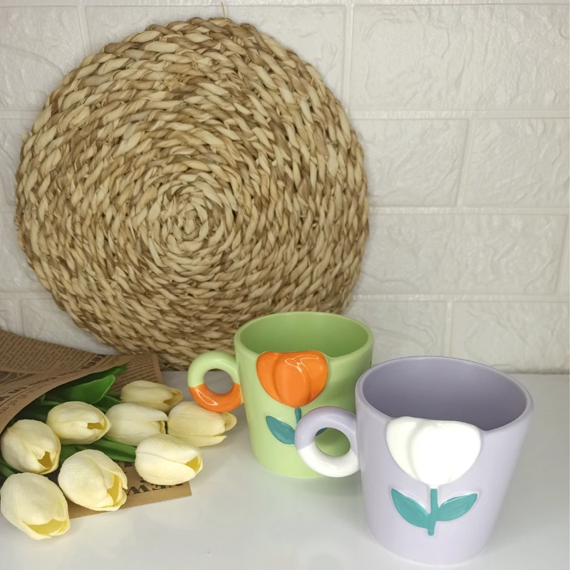 ماگ سرامیکی گل لاله