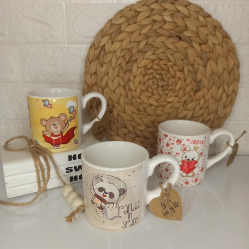 ماگ سرامیکی طرح عروسکی