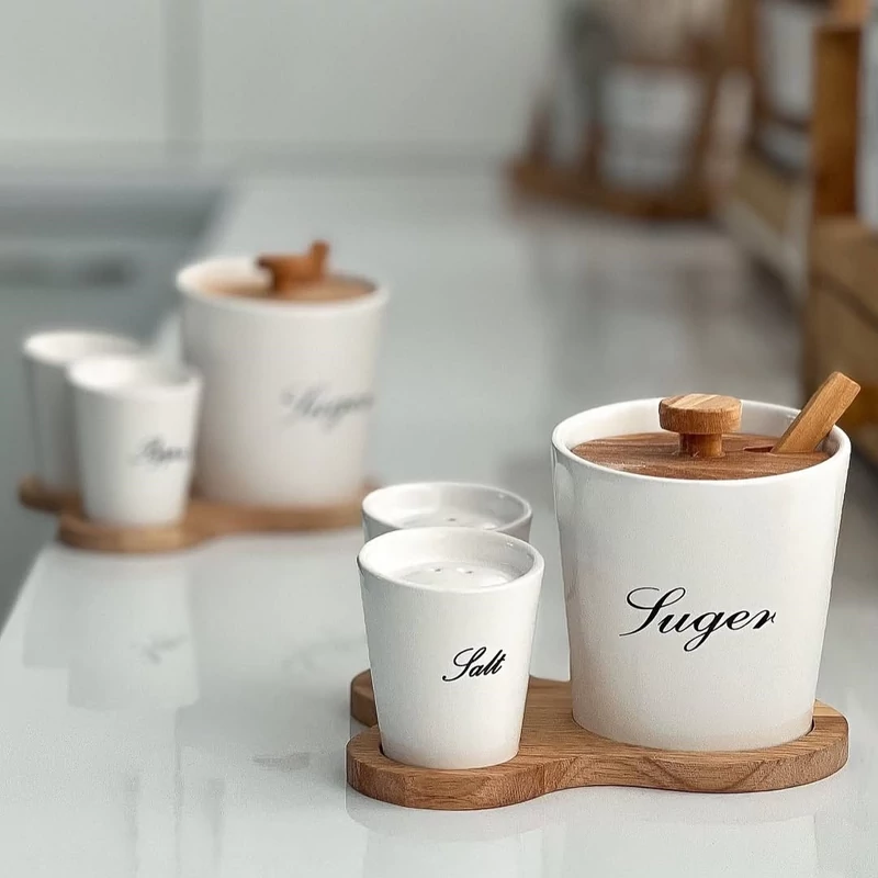 ست سرامیکی ادویه پاش مهگل